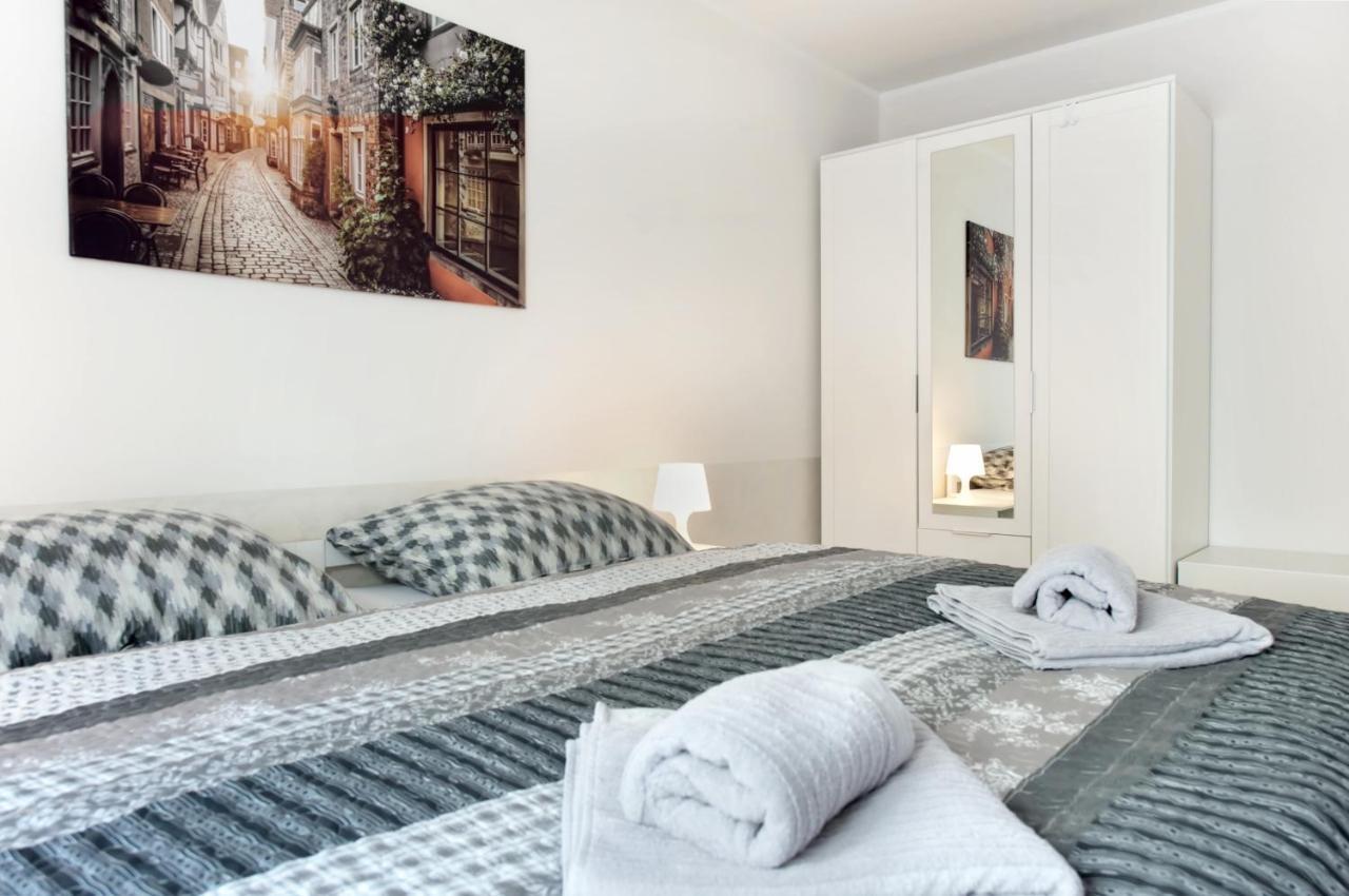 Modern Wohnen I Smart Tv I Terrasse I 2X Parkplatz I 2 Schlafzimmer I 6 Schlafplaetze باد اوينهاوسن المظهر الخارجي الصورة