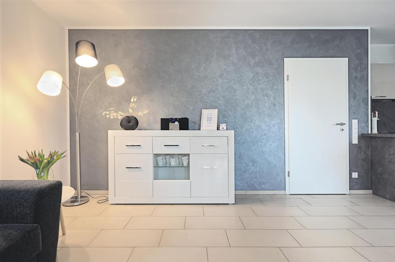 Modern Wohnen I Smart Tv I Terrasse I 2X Parkplatz I 2 Schlafzimmer I 6 Schlafplaetze باد اوينهاوسن المظهر الخارجي الصورة